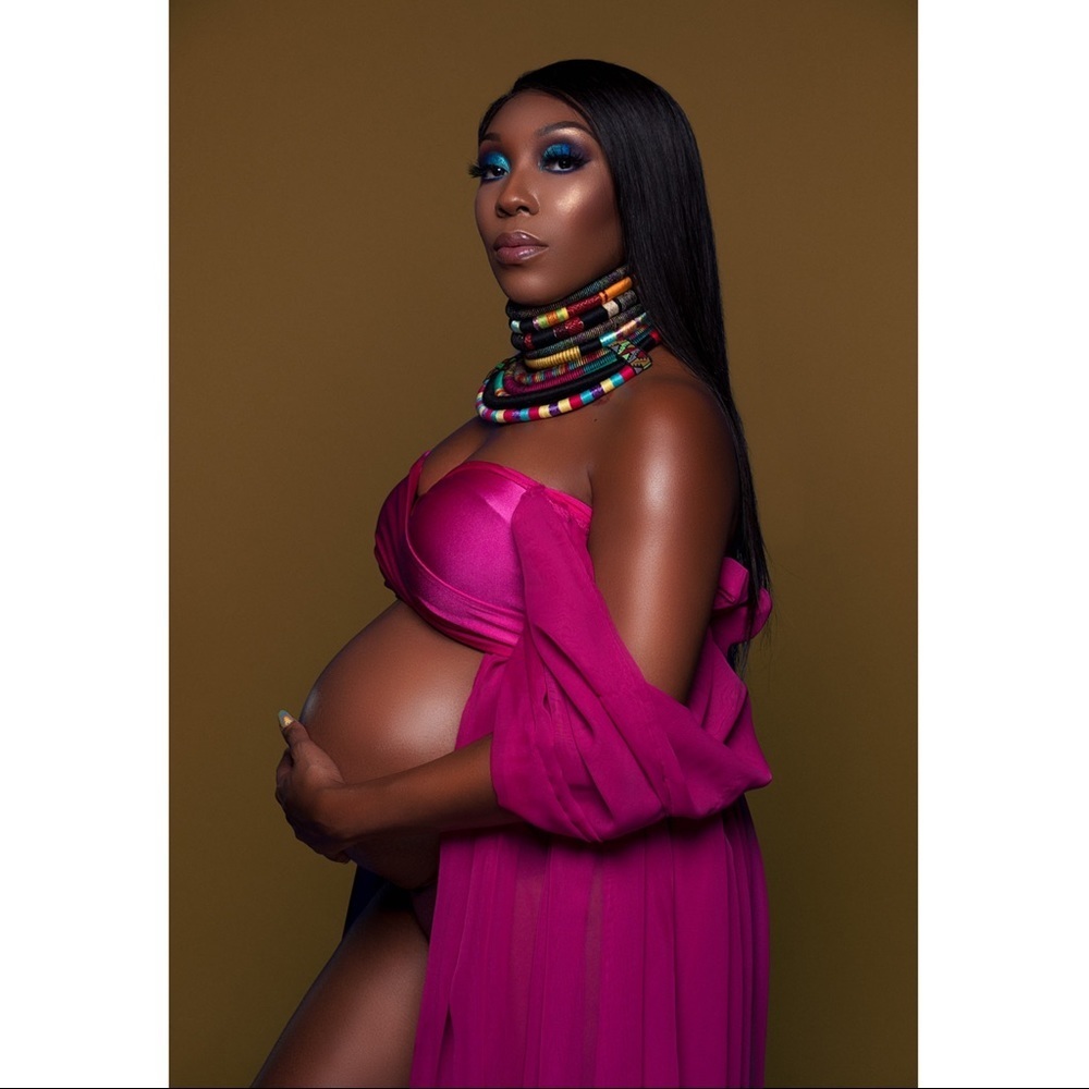 Custom Maternity Dress - Picture 2 of 2
